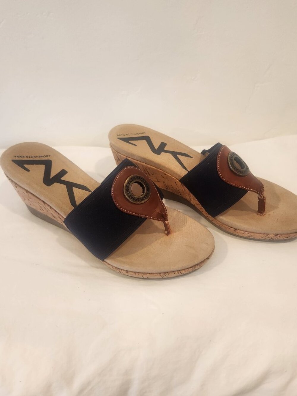 Anne Klein Sport wedges, size 8